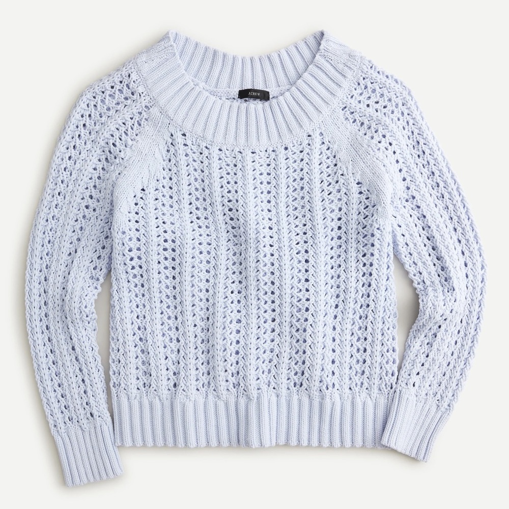 NWOT xs jcrew wide neck lightweight beach sweater